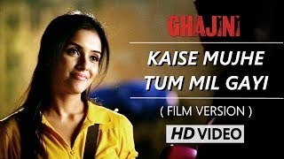 Kaise Mujhe Tum Mil Gayi  Film Version Full Video  Ghajini  HD 1080p [upl. by Aehsa]