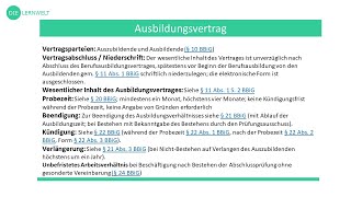 Ausbildungsvertrag [upl. by Ondine]