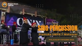 Sing Percussion Philocalist For SONIX 2023 [upl. by Chelsie]