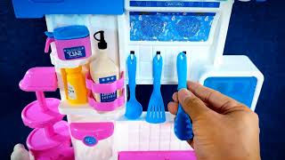 6 minutes Satisfying With Unboxing frozen Elsa Kitchen playset，disney Toys Series ASMR  Sebo toys [upl. by Boylston707]