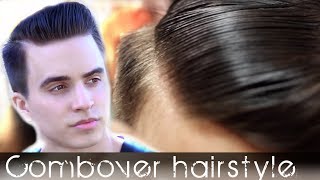 Comb Over Mens Hair  Classic Hairstyle Tutorial  Slikhaar TV [upl. by Steiner]