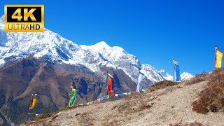 THE HIMALAYAS  4K ULTRA HD  Scenic Film With Relaxing Sounds [upl. by Ceporah514]