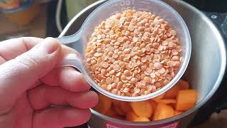 Red Lentil Soup Recipe  Morphy Richards Soup Maker soup souprecipe homemadefood [upl. by Eidolem]