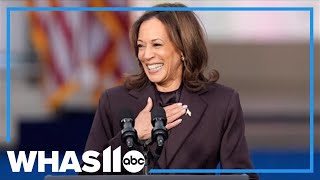 Harris called Trump to congratulate him on his victory before concession speech [upl. by Atinnod]