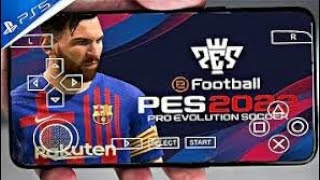 pes 2022 psp iso ps5 camera ppsspp 19GB [upl. by Keraj]