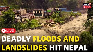 Nepal Flood LIVE  At Least 66 Dead Dozens Missing In Devastating Disaster  Nepal Flood  N18G [upl. by Bundy]