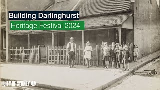 Building Darlinghurst  Heritage Festival 2024 [upl. by Goodhen289]