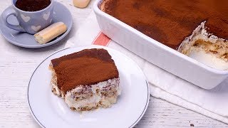 TIRAMISU RECETA KLASIKE  VideoReceta 88 [upl. by Colfin351]