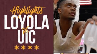 Loyola vs UIC  Cinematic Highlights [upl. by Layor114]