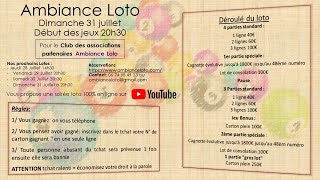 Loto Ambiance Loto 31072022 20h30 [upl. by Goldsworthy]