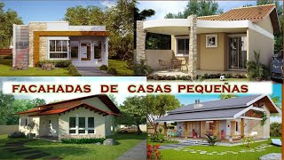 Fachadas para casas pequeñas [upl. by Siram891]