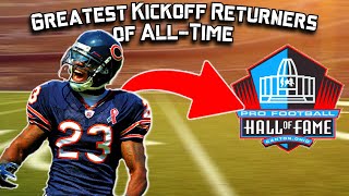 The GREATEST Kickoff Returners in NFL History [upl. by Attikin]