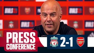 Arne Slot PostMatch Press Conference  Liverpool 21 Arsenal  LFC PreSeason USA [upl. by Noloc]