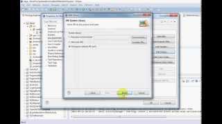 Eclipse add JRE System Library to project [upl. by Asserak181]
