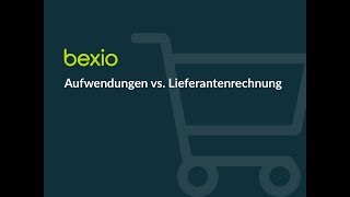 Aufwandsrechnungen vs Lieferantenrechnungen  bexio Tutorial [upl. by Anastasio]