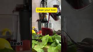 Detox juice recipe for liver cleanse [upl. by Yaras]