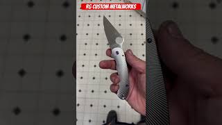 Spyderco para 3 with RGCustommetalworks radial scales RGT lynchnw milliepm2p3club edccarry [upl. by Clint]