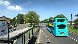 4K relaxing bus tour newcastle to Ashington to Lynemouth uk [upl. by Gerhardt]