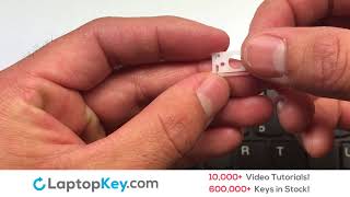 Lenovo Keyboard Keys Repair Installation Thinkpad T540 W550 E540 20FL [upl. by Aracaj385]