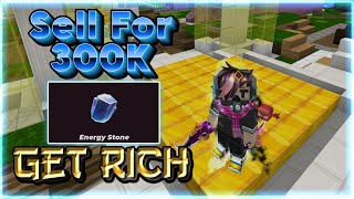 Get RICH By Selling Energy Stones   Blockman Go  SkyBlock [upl. by Declan990]