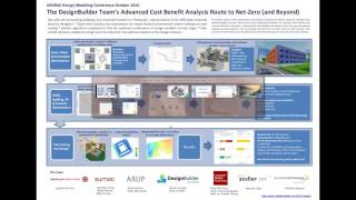 Using DesignBuilder Optimisation to Design a Net Zero Building [upl. by Navert853]