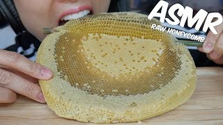 ASMR Eating  Playing with Raw Honeycomb EXTREMELY STICKY RELAXING SOUND NO TALKING  SASASMR 5 [upl. by Yeltnarb]