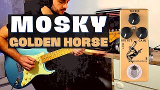 Mosky Golden Horse  Pedal Demo  Tagima TG 530 [upl. by Hardden]