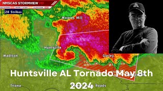 HUNTSVILLE AL TORNADO MAY 8th 2024 [upl. by Claude90]