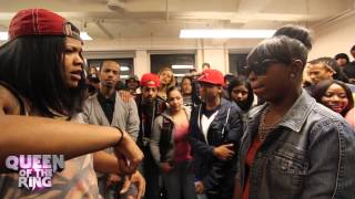 BABS BUNNY amp VAGUE presents QOTR SPARRING SESSION  BIZZIE vs FENDI [upl. by Ynabe]