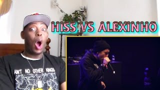 HISS vs ALEXINHO  Grand Beatbox SHOWCASE Battle 2017  SEMI FINAL REACTION [upl. by Alimrahs748]