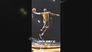 LeBron James IQ is crazy 🤯 nba nbahighlights podcast lebronjames shorts [upl. by Nawak]