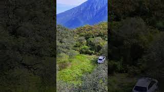 Dron en la montaña 🏔️ drone nature monterrey dji dronevideo videoshort [upl. by Malvin]