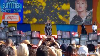 Iggy Azalea  Work Live at GMA Summer Concert Series [upl. by Golda]