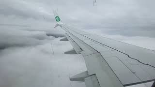 Landing at Istanbul Airport with Transavia Airlines from Paris Orly transavia aviation airport [upl. by Albers899]