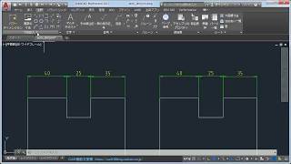 （AutoCAD Mechanical）並んでいる寸法線を結合して１つの寸法線にまとめてみました！ [upl. by Whitby141]