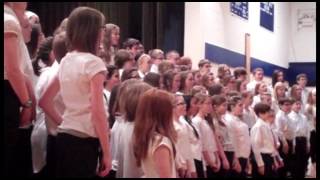 2015 Cattaraugus County All  County Elementary Chorus [upl. by Ylsew]