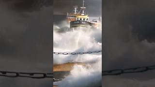 Storm Ishas Fury Unleashed Chaos Strikes Dun Laoghaire Pier in Dublin Ireland [upl. by Caassi]