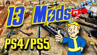 13 Weapon Mods Put To The Test In Fallout 4 PS4PS5  Next Gen Update [upl. by Lanna]