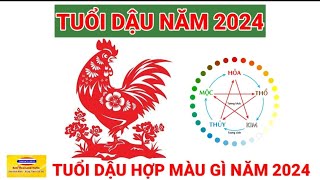 Tuổi Dậu Năm 2024  Tuổi Dậu Hợp Màu Gì Năm 2024 [upl. by Housum]