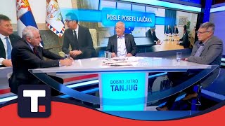 Kosovski čvor  Zoran Anđelković Vladimir Vuletić i Fatmir Šeholi • DOBRO JUTRO TANJUG [upl. by Ylrebmyk]