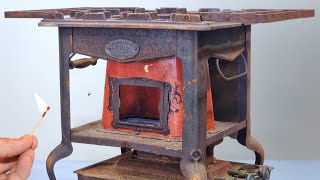 104 Years Old Cooking Stove Restoration  Why Did They Stop Producing Them [upl. by Ardekan]