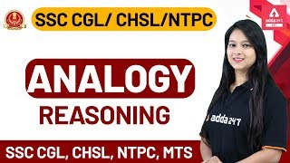 Analogy Reasoning Tricks  Reasoning for SSC CGL  CHSL  NTPC 2020 [upl. by Jordan541]