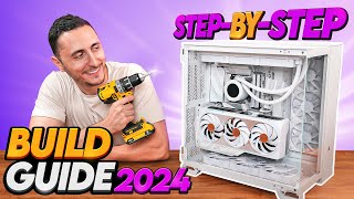 How to Build a PC  Full Detailed Build Guide 2024 [upl. by Eemak]