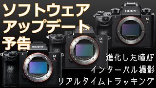 α9α7IIIα7RIII  ソニーのソフトウェアアップデート～ますますお得感が出てきたα7III系と個人的要望～ [upl. by Benoit]