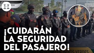 Policías y binomios caninos arrancan operativo pasajero seguro en Indios Verdes [upl. by Tenrag]