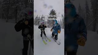 quotI came out here to find you todayquot 🥰 snowboarding wow gonesno gosnowboarding [upl. by Albric]