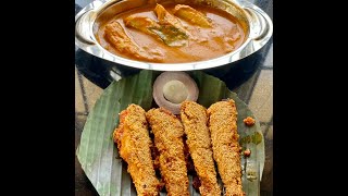 Mangalore Style Kane Fish Lady Fish  Curry Recipe  And Kane Rava Fry [upl. by Stilla226]