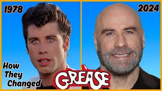 Grease Cast Then and Now  1978 vs 2024  46 Years After [upl. by Kolosick]