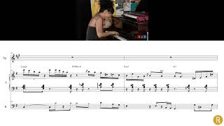 Transcription  Hiromi Ueharas piano solo over quotWantedquot  Tiny Desk Hiromis Sonicwonderland [upl. by Nnalyrehc]