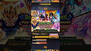 Summoning on the Beginner Support Banner Dragon Ball Legends dragonballlengends goku shorts [upl. by Maribelle]